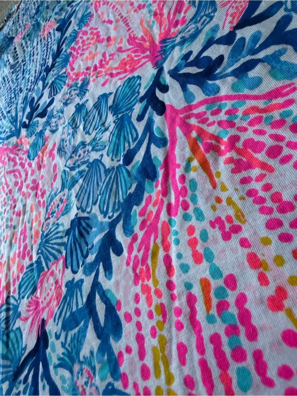Lily Pulitzer Blue & Pink Floral Sundress small - Picture 3 of 8